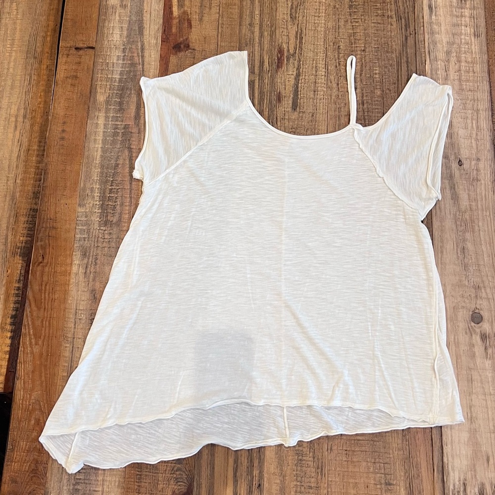 Women's Free People Caroline Asymmetrical One Shoulder One Off Shoulder | Medium